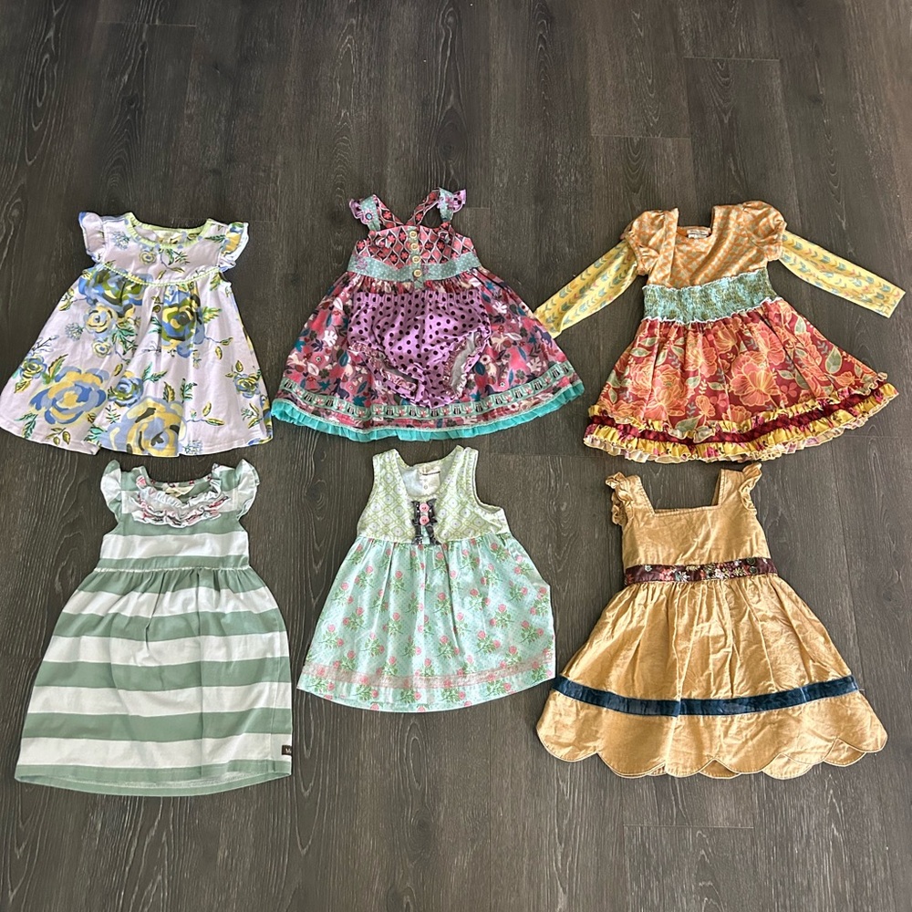 Matilda Jane Toddler Dresses Lot